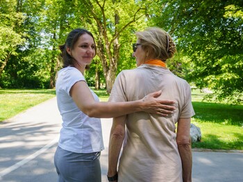 Karin Schrott hat sich an der SOB ausbilden lassen: „Die Kombination aus Theorie und Praxis ist perfekt. Ich habe auch viel für mein Leben gelernt.“